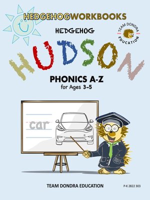 cover image of Hedgehog Hudson--Phonics A-Z